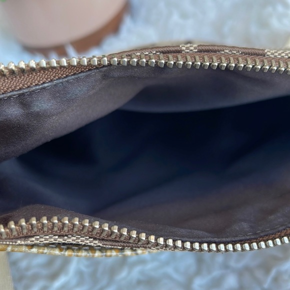 RARE! -Coach Sutton Signature Python Swingpack/Crossbody Jacquard & Leather Trim - Picture 10 of 16